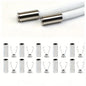 10pcs Heavy Duty Cord Locks Adjustable Metal Clips Secure Fastening for Shoelaces Bags Hoodies DIY Crafts Organizing Cables NovaCart