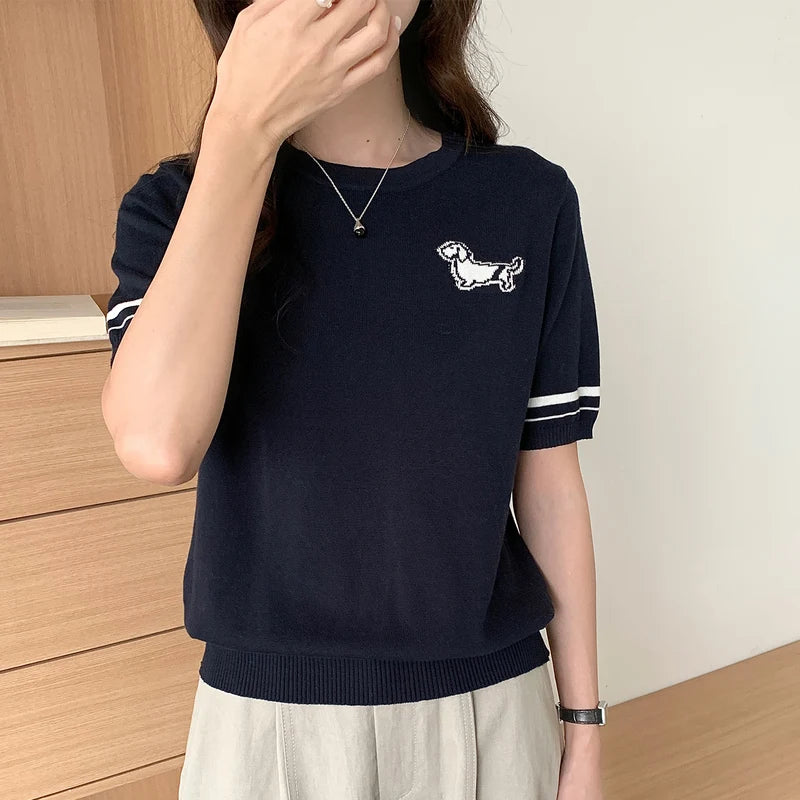 Summer Women's T-shirt 100% Cotton Short Half Sleeve O neck Clothes Solid Casual Pullover Basic Female Top NovaCart