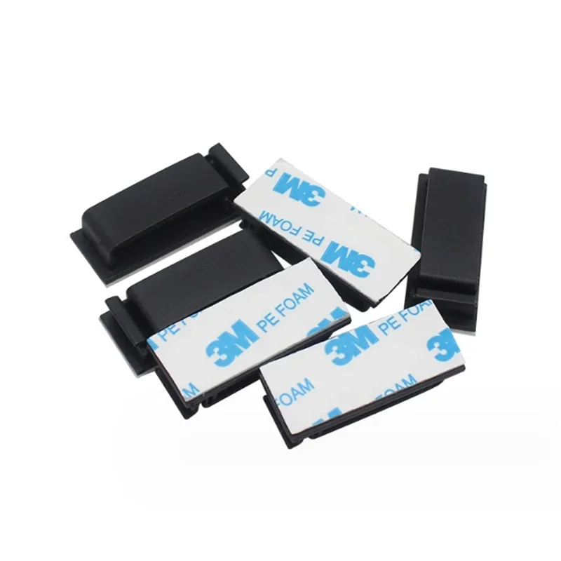 Cable Fixing Clip Cable Wire Sorting Buckle Chassis Organizer 19*47 Black and White Organizer Pi-Mart