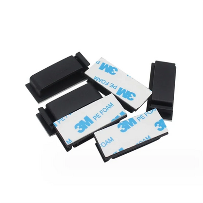 Cable Fixing Clip Cable Wire Sorting Buckle Chassis Organizer 19*47 Black and White Organizer Pi-Mart