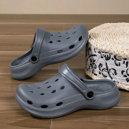 Summer Men Clogs Sandals Men's and Women's Leisure Slippers Beach Slides Home Garden Shoes Outdoor Sandals Plus Size 46 47 48 NovaCart