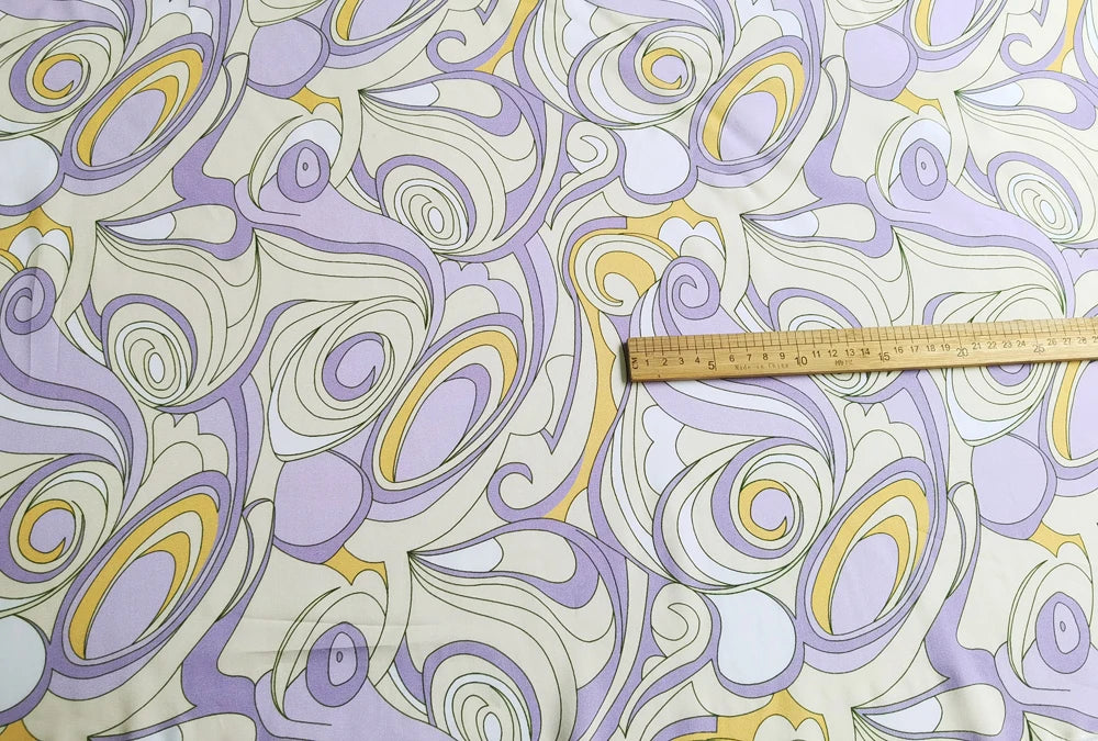 1 meter X 1.4 meter Geometric Patchwork Dress Fabric Soft Viscose Material