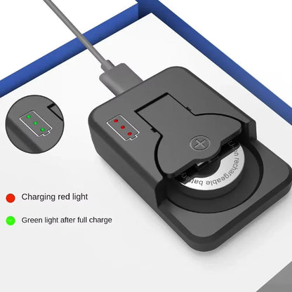 Button Battery Charger With LED Indicator Portable Charger Universal For LIR2016 LIR2025 LIR2032 Accessories Pi-Mart