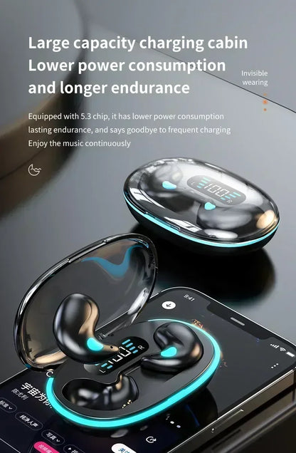 TWS Earphones Wireless Earphones Headphones Noise Reduction Sport Game Sleep Bluetooth Earbuds for all smartphones NovaCart