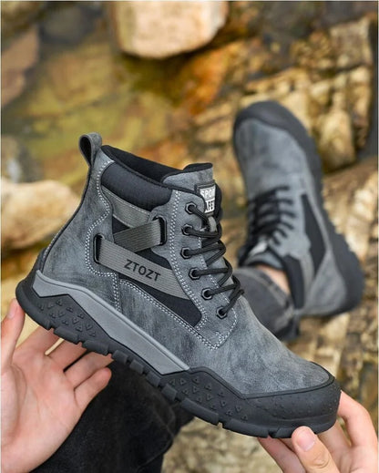 Safety protective shoes  thick-soled fashion breathable non-slip non-tired feet work shoes anti-smash anti-stabbing safety shoes NovaCart