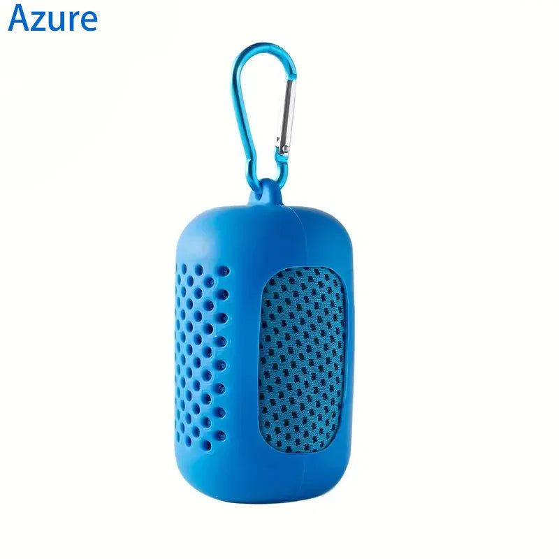 Cooling Towel Breathable Chilly Towel Sports Towel With Storage Box Yoga Towel Gym Towel for Indoor & Outdoor Activities Pi-Mart