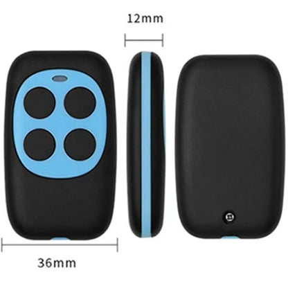 433Mhz 4 Keys Colorful Remote Control RF Wireless Copy Code Remote Electric Cloning Gate Garage Door Auto Keychain for Home Pi-Mart