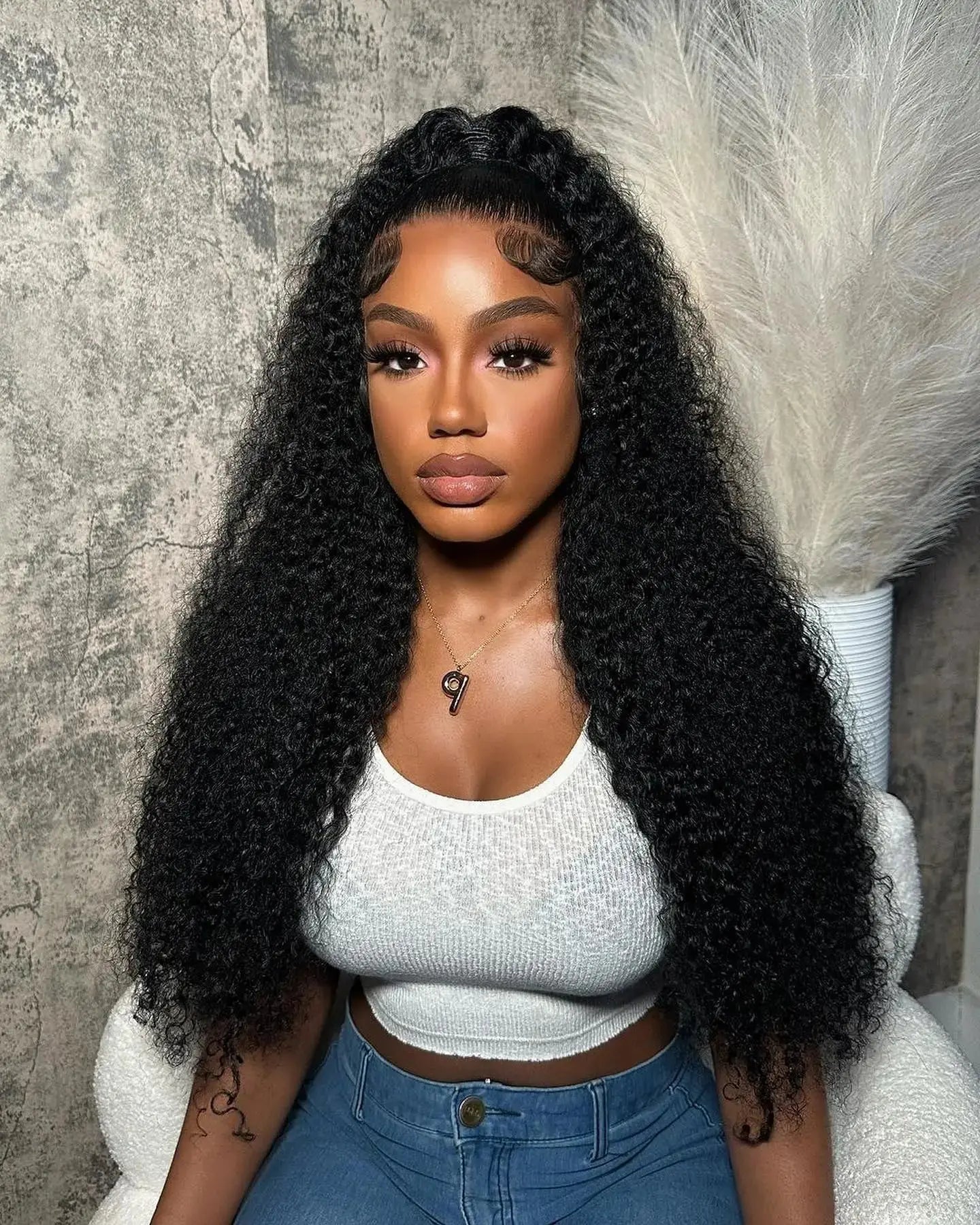 40 50 Inch HD 13x6 Deep Wave Lace Frontal Wigs Brazilian 13x4 Water Wave Curly Lace Front Human Hair Wigs For Women 300 Density NovaCart