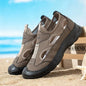 2025 Summer Men's Sandals New Hollow Breathable Beach Shoes Ultra Light Anti Slip Summer Casual Shoes Walking Shoes NovaCart