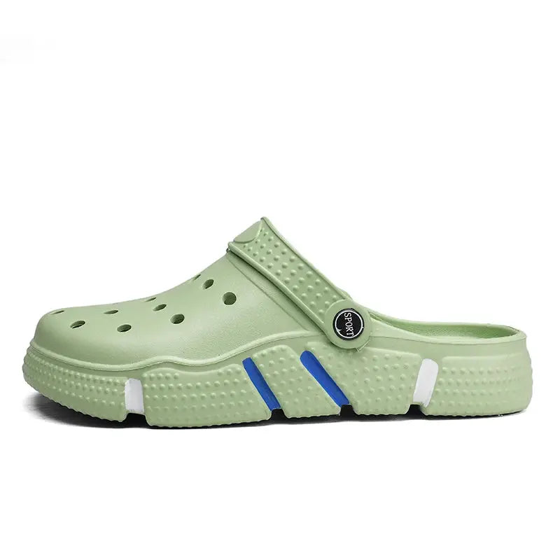 Mens Rubber Sandals Clogs Men Soft Breathable Beach Garden Shoes Summer Casual Zuecos Hombre Cholas Man Plus Big Size 49 50 NovaCart
