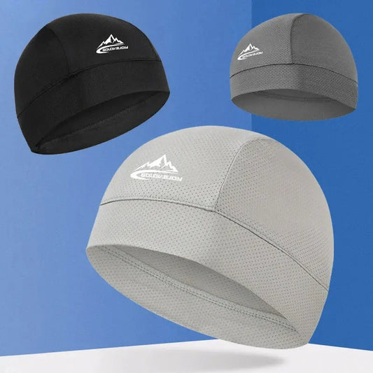Cooling Skull Cap Helmet Lining Breathable Sweat Wicking Cycling Sports Running Hat Comfortable Outdoor Hiking Cap Quick Dry Cap NovaCart