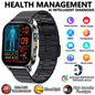2026 New Model Uric Acid & Lipid Health Analysis Smart Watch Men ECG+PPG Bluetooth Call 2.01-inch Flashlight Smartwatch Women NovaCart