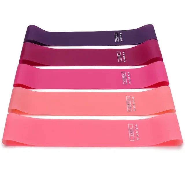 Portable Fitness Workout Equipment Rubber Resistance Bands Yoga Gym Elastic Gum Strength Pilates Crossfit Women Weight Sports Pi-Mart