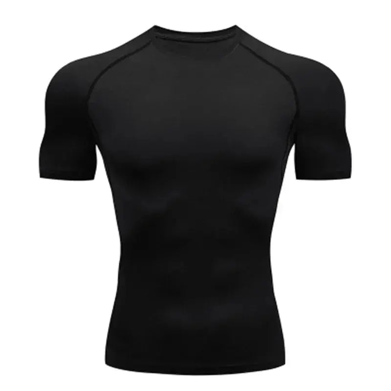 Men's T Shirt Outdoor Training Fitness Gym Jogging Running Sweatshirt Bat/-Man Compression Shirts Tight Elastic Breathable NovaCart