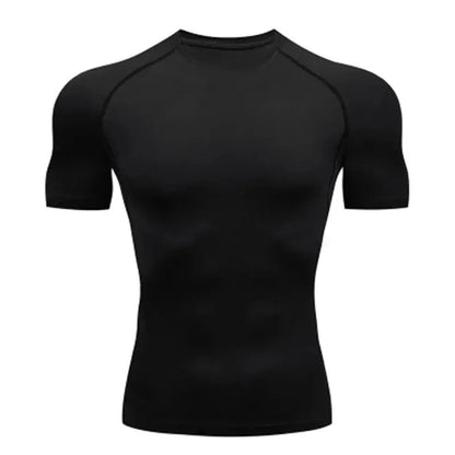 Men's T Shirt Outdoor Training Fitness Gym Jogging Running Sweatshirt Bat/-Man Compression Shirts Tight Elastic Breathable NovaCart