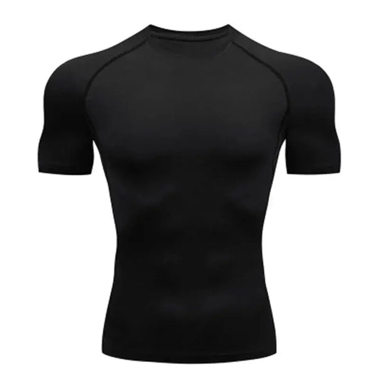 Men's T Shirt Outdoor Training Fitness Gym Jogging Running Sweatshirt Bat/-Man Compression Shirts Tight Elastic Breathable NovaCart