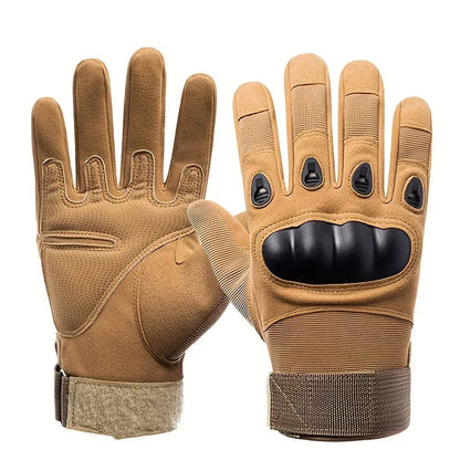 Men's Tactical Military Gloves Anti-Slip Color Bullet Air Gun Shooting Soldier Combat Bicycle All-Finger Gloves Pi-Mart