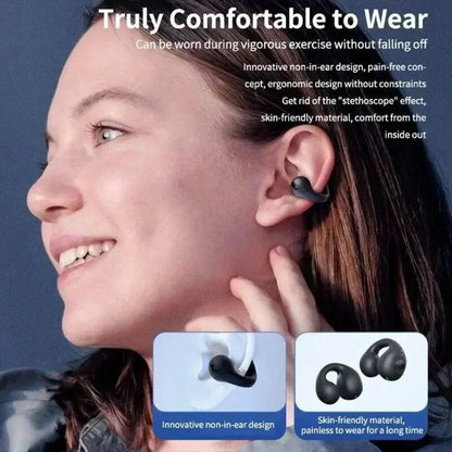 New Original T75 Bone Conduction Wireless Bluetooth 5.3 Headphones Sports Earphones HiFi Sound Quality Waterproof TWS Headset NovaCart