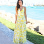 Fashionable Sleeveless Printed Cross-border Style Dress