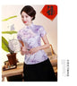 Elegant Ethnic Style Streetwear Cheongsam Qipao Tees Fashion Clothes Tshirts Vintage Shirts for Women Y2k Tops Women Clothing NovaCart