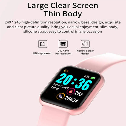 Multifunctional Smart Watch Men Women Bluetooth Connected Phone Music Player Fitness Sport Bracelet Sleep Monitor D13 Smartwatch NovaCart