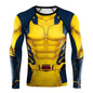 Fashion Comics Spider Cosplay 3D Printed Men's Long Sleeve T-shirt Superhero Tee Casual Loose Fitness Sports Tops Street Clothes NovaCart