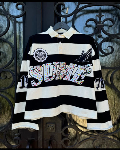 Womens Y2k Grunge Shirts Baggy Rhinestone Crew Neck Short Sleeves Harajuku Vintage Girls Clothes Hip Hop Graphic Print T Shirts NovaCart