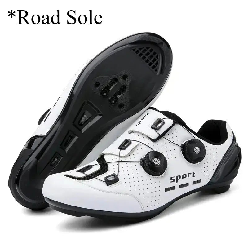Road Cycling Shoes Man Breathable Summer Self-Locking Cleat Non-slip Bicycle Shoe Men Spd Racing Sneaker Lightweight NovaCart