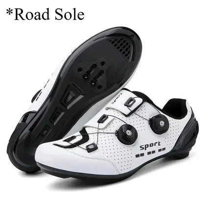 Road Cycling Shoes Man Breathable Summer Self-Locking Cleat Non-slip Bicycle Shoe Men Spd Racing Sneaker Lightweight NovaCart