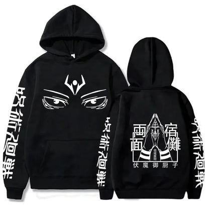 Hoodies New Japanese Anime Graphic Printing Sweatshirts for Men Womnen Hip Hop Casual Autumn Winter Fleece Streetwear Tops NovaCart