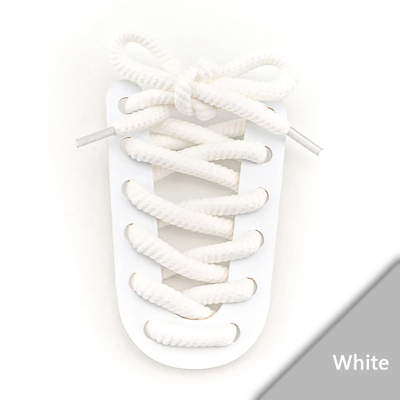 Round Shoelaces Quality 8mm Thicker Shoelace Running Sneakers Laces 1Pair 100/120/140/160CM Boots Shoe Laces Shoes Accessories NovaCart