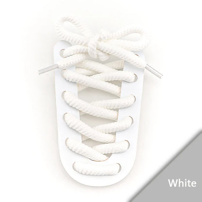 Round Shoelaces Quality 8mm Thicker Shoelace Running Sneakers Laces 1Pair 100/120/140/160CM Boots Shoe Laces Shoes Accessories NovaCart