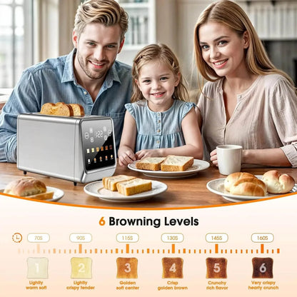 Stainless Steel Smart Digital Toaster SmartPursue™