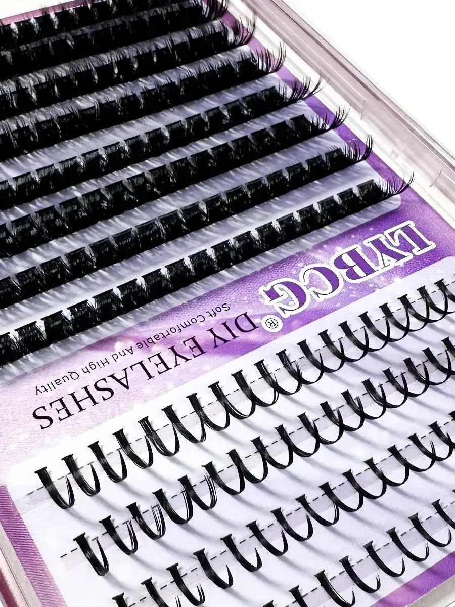 Lash Clusters 100D Lash Spikes Eyelash Clusters Volume Individual Lashes DIY Spiky Lash Extension Mega Cluster Eyelash Extension NovaCart