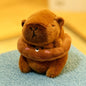 Cute Capybara Plush Toy Hoodie with Wings Simulation Doll Small Size Stuffed Animals Anime Fluffty Toy Birthday Party NovaCart