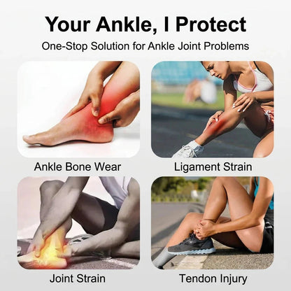 1Pcs Ankle Protectors Running Joint Strain Ankle Wear Tear Anti-fracture Ankle Protector Basketball Soccer Men Women Pi-Mart