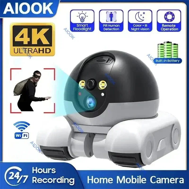 Pet Mobile Camera HD 8MP 4K SmartPursue™