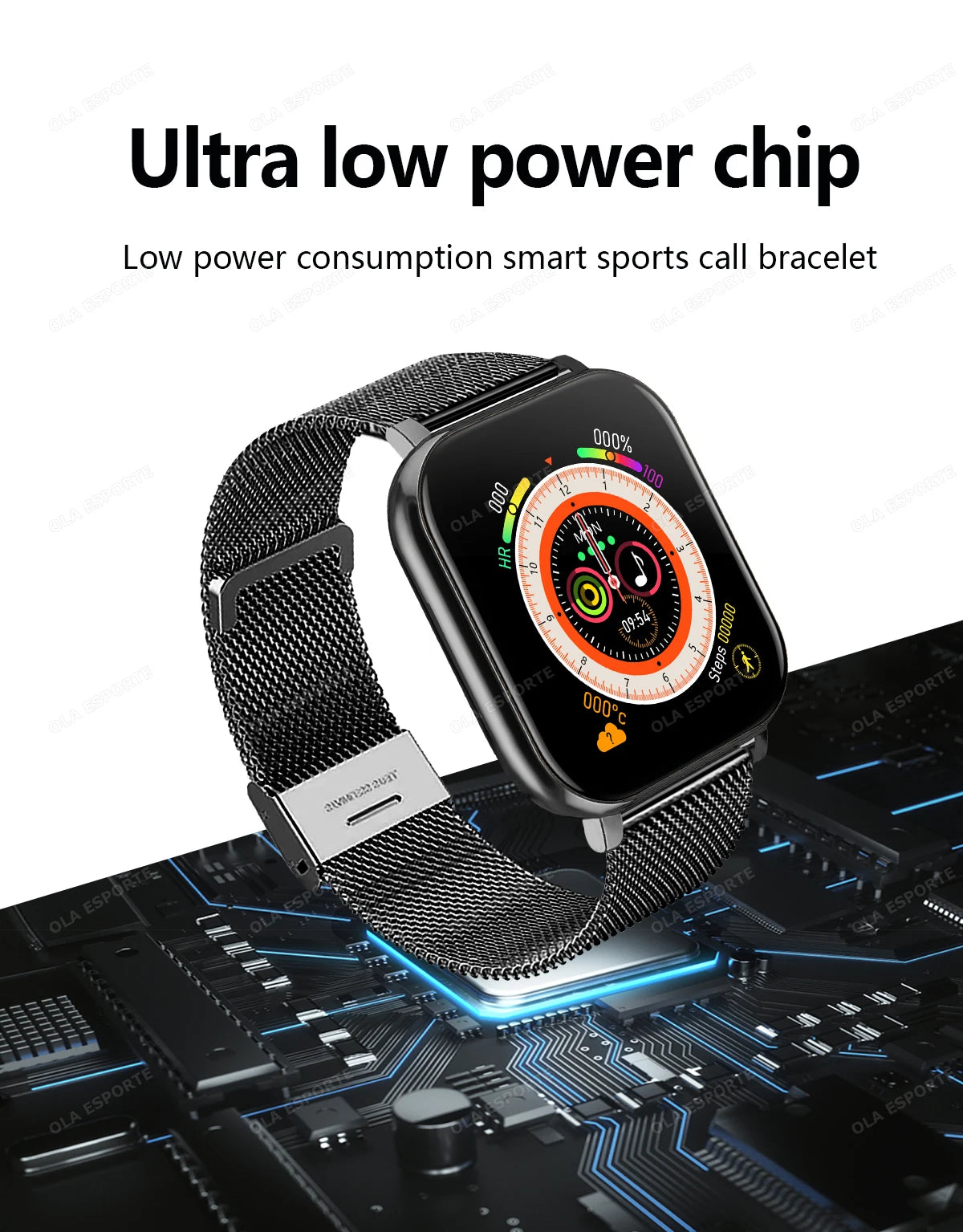 Ola Esporte New Outdoor Sports Smart Watch 2026 BT Call Heart Rate Take Photo Weather Sleep Monitor Waterproof Smartwatch HW12 NovaCart
