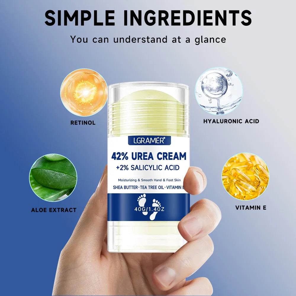 42% Urea Foot Cream + 2% Salicylic Acid Intensive Hydrating Foot And Hand Care Moisturizing Foot Cream And Hand Cream NovaCart