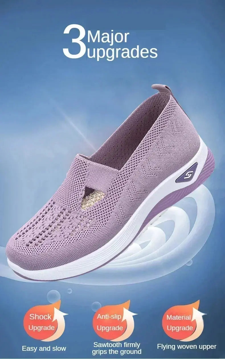 Women's Casual Shoes Breathable Comfortable Orthopedic Shoes Non Slip Sneakers For Spring And Summer New Arrival Women Mesh NovaCart