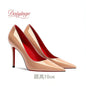 Shoes For Woman 2026 Trend Luxury Red Bottoms High Heels Pointed Toe Stiletto Pumps 12 cm Comfortable Party Dress Wedding Shoes NovaCart