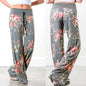 Plus Size Wide-Leg Drawstring Lounge Pants Casual Comfort FitiqueFit