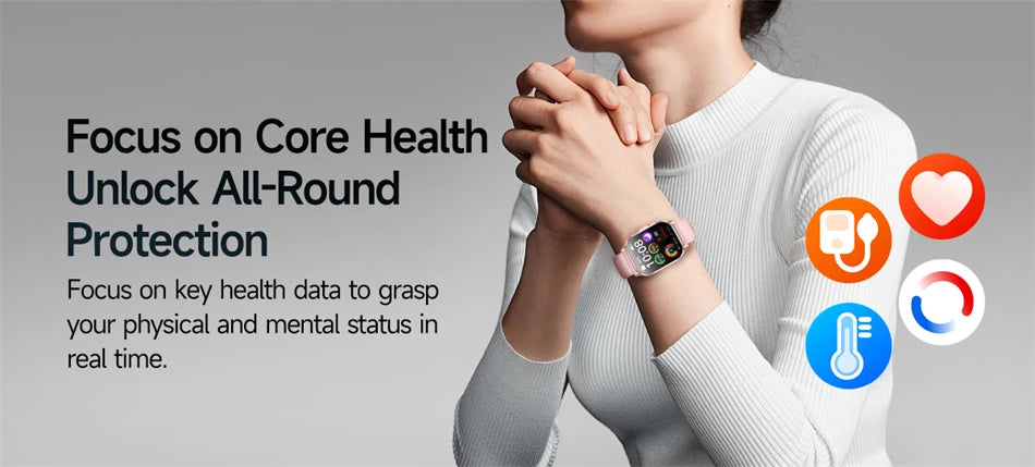 2026 New Model Uric Acid & Lipid Health Analysis Smart Watch Men ECG+PPG Bluetooth Call 2.01-inch Flashlight Smartwatch Women NovaCart