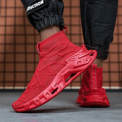 Men's Outdoor Sports Shoes - High-Top Sports Shoes Are Novel and Fashionable, Non-Slip and Durable, Suitable for All Seasons, NovaCart