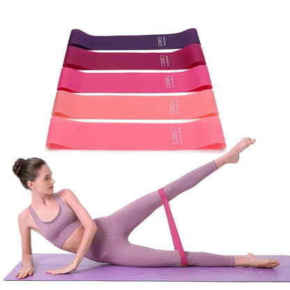 Portable Fitness Workout Equipment Rubber Resistance Bands Yoga Gym Elastic Gum Strength Pilates Crossfit Women Weight Sports Pi-Mart