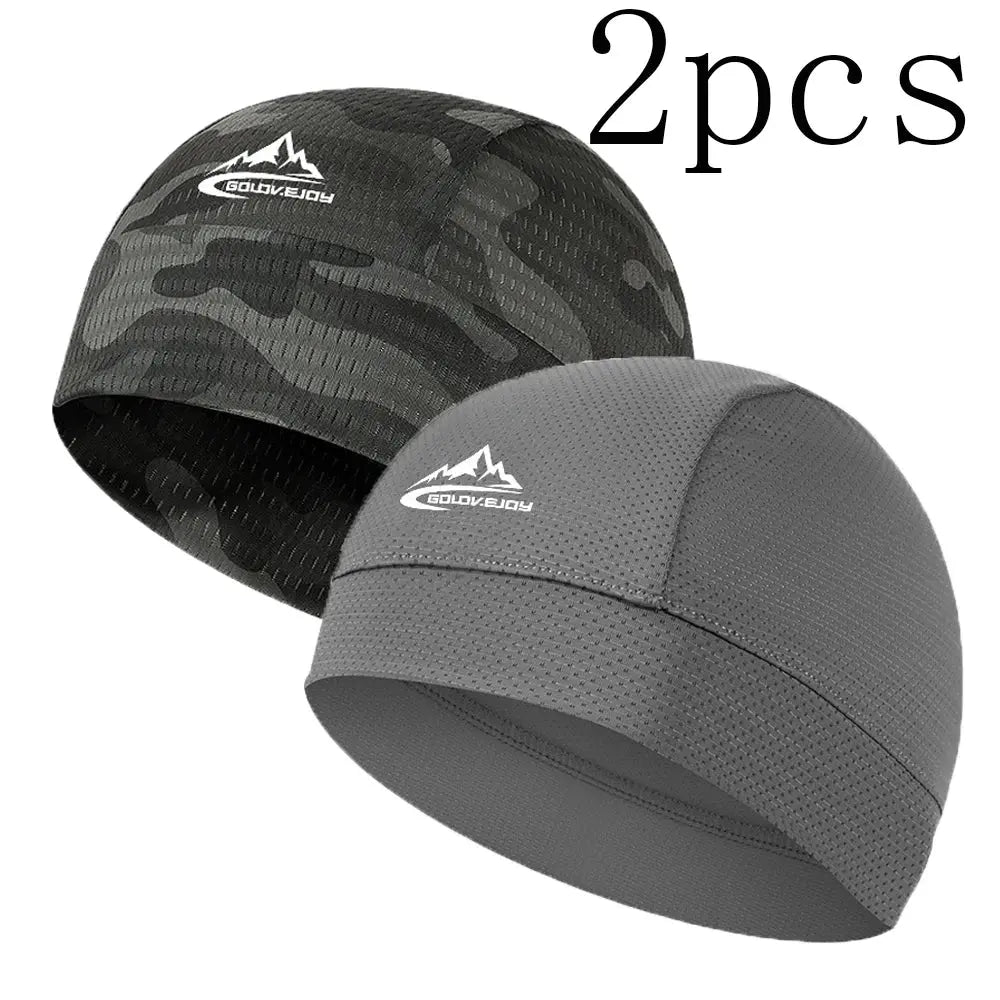 Cooling Skull Cap Helmet Lining Breathable Sweat Wicking Cycling Sports Running Hat Comfortable Outdoor Hiking Cap Quick Dry Cap NovaCart