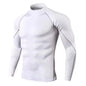 Men Compression Long Sleeve T Shirt Sportswear Male Skinny Tshirt Elastic Track Tracksuit Clothing Gyms Fitness T-shirt For Men NovaCart