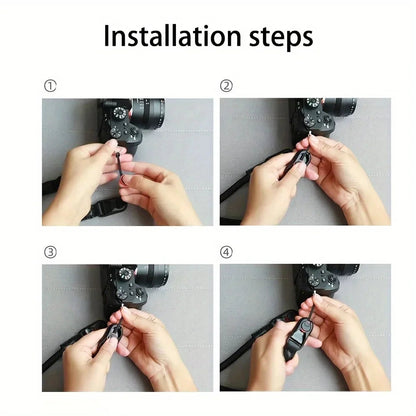Quick Release Round Rope Camera Strap Fast Detachable Shoulder Strap for DSLR Mirrorless Camera Adjustable Camera Neck Strap Pi-Mart