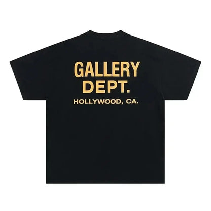 Vintage High Street T-Shirt Gallery Dept Printed Shirt Fashion Letter Print T-shirt Casual O-neck Tee Women Tee Summer Brand Top NovaCart