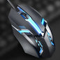 USB LED Colorful Luminous Button Gaming Mouse Wired Mouse For PC Gamer Computer Desktop Laptop Mice DPI1200 RGB Ergonomic Mouse Pi-Mart